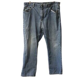 Duluth Trading Company Flex Weekender Relaxed Fit Denim Jean's 42 x 30